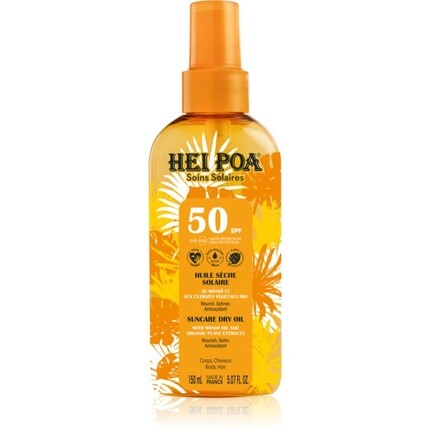 

Hei Poa Tahiti Monoi Oil SPF 50 150 мл - Масло для сухого загара