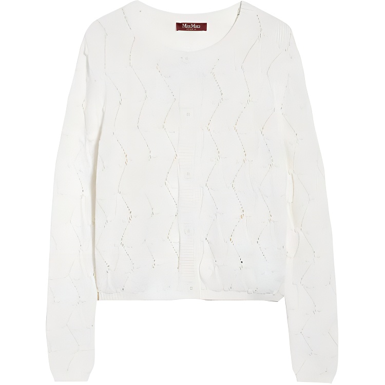 

MaxMara Джемпер женский белый