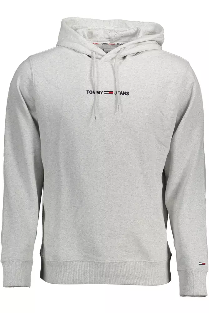 

Серый хлопковый мужской свитер Tommy Hilfiger