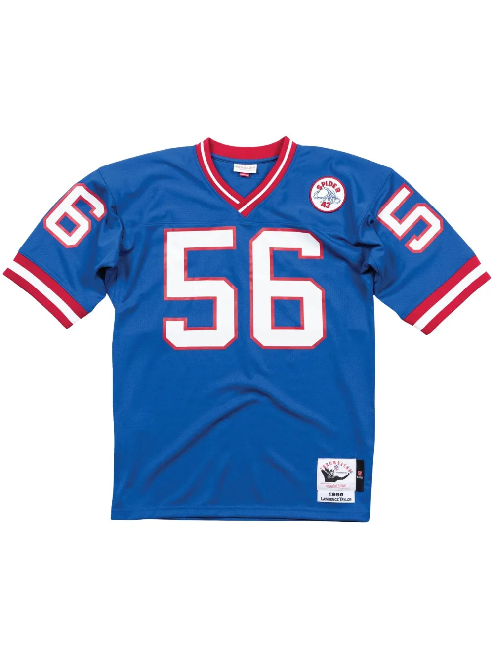 

Топ NFL New York Giants 1986 Lawrence Taylor Mitchell & Ness, синий