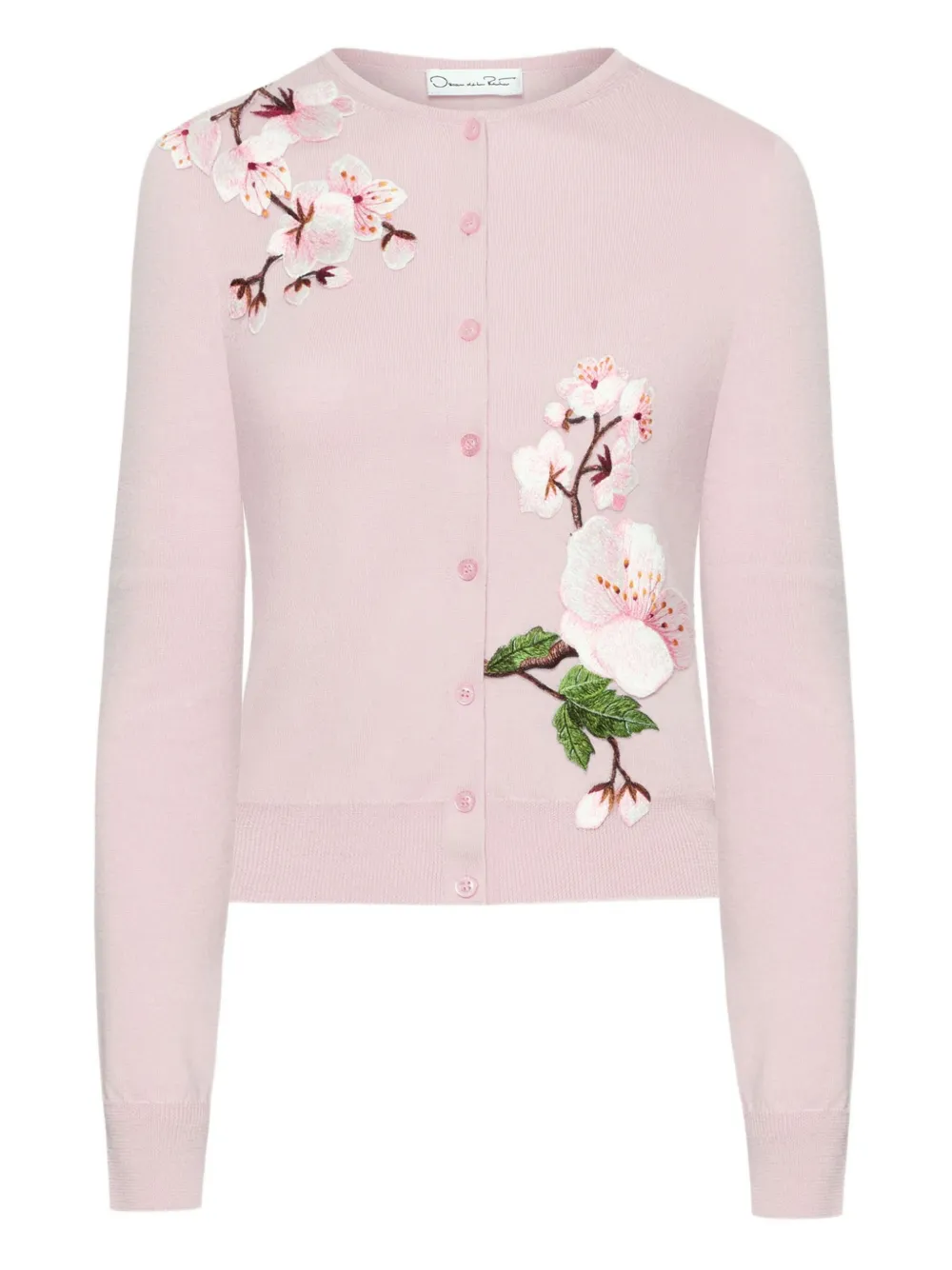 

Декорированный кардиган Oscar de la Renta, розовый