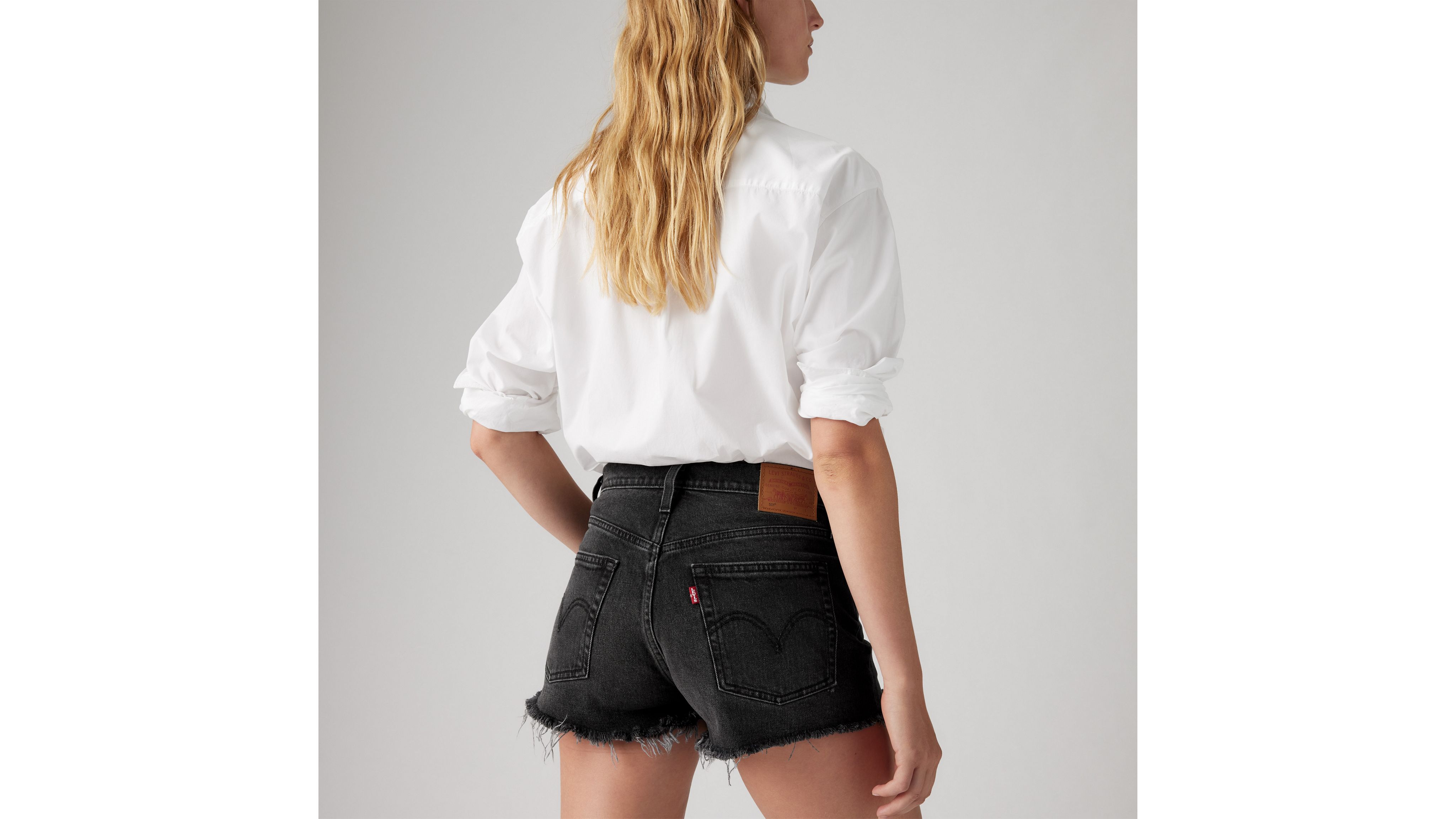 Женские шорты 501 Original Fit с высокой посадкой Levi's, цвет Step On It - Medium Wash — фото 2