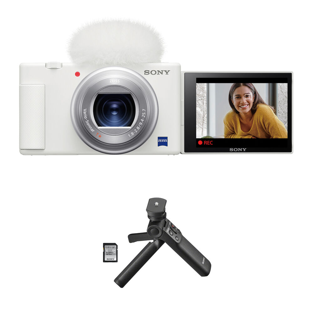 

Цифровая камера Sony ZV-1 Digital Camera With Vlogger Accessory Kit (White)