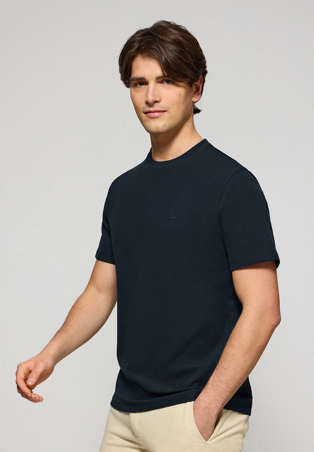 

Базовая футболка MICROESTRUCTURE SHORT SLEEVE MONOGRAM Polo Club, синий