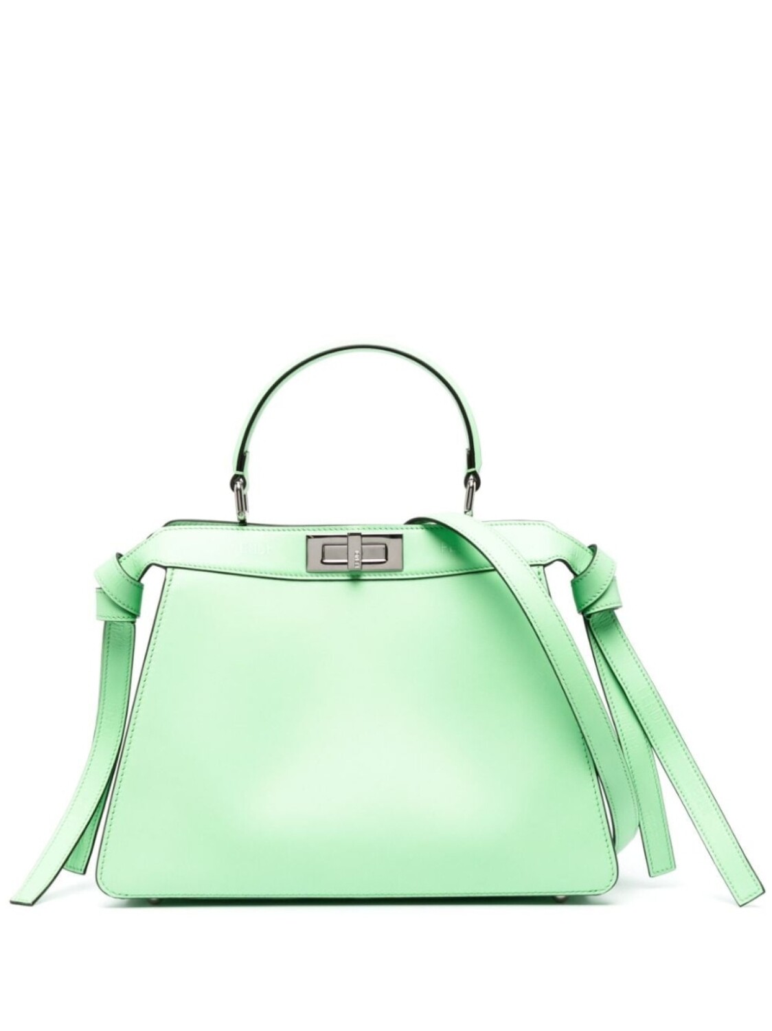 

Сумка-тоут FENDI Peekaboo ISeeU среднего размера, зеленый