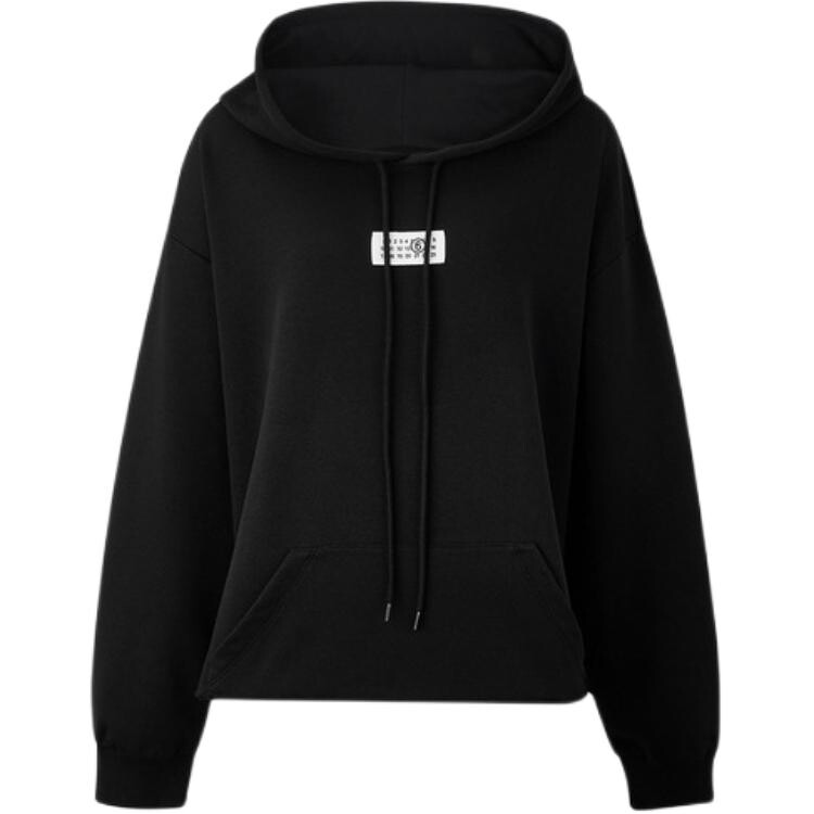 

Толстовка унисекс черная Mm6 Maison Margiela, черный