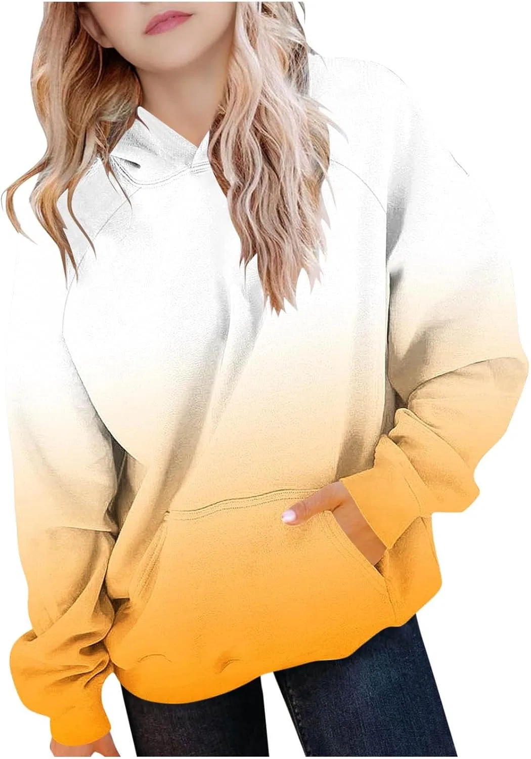 Толстовка с капюшоном, оверсайз, Bidobibo, D# Yellow