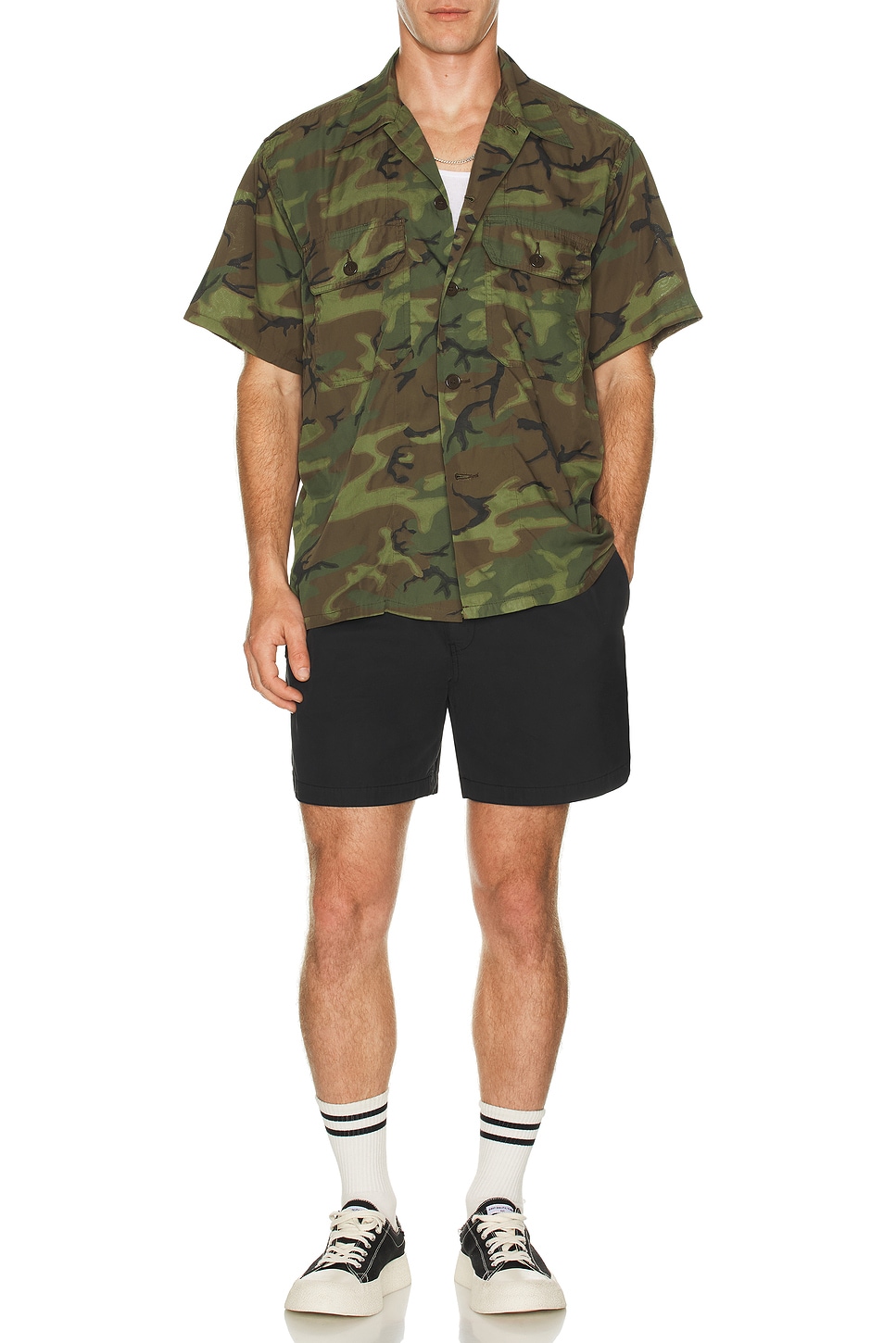 

Топ Mil-Sht Mesh Camo Jacquard Mapping Print Beams Plus, ERDL Camo