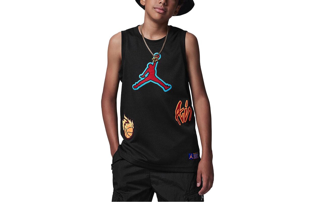 

Детские баскетбольные рубашки Jordan Kids, цвет Black