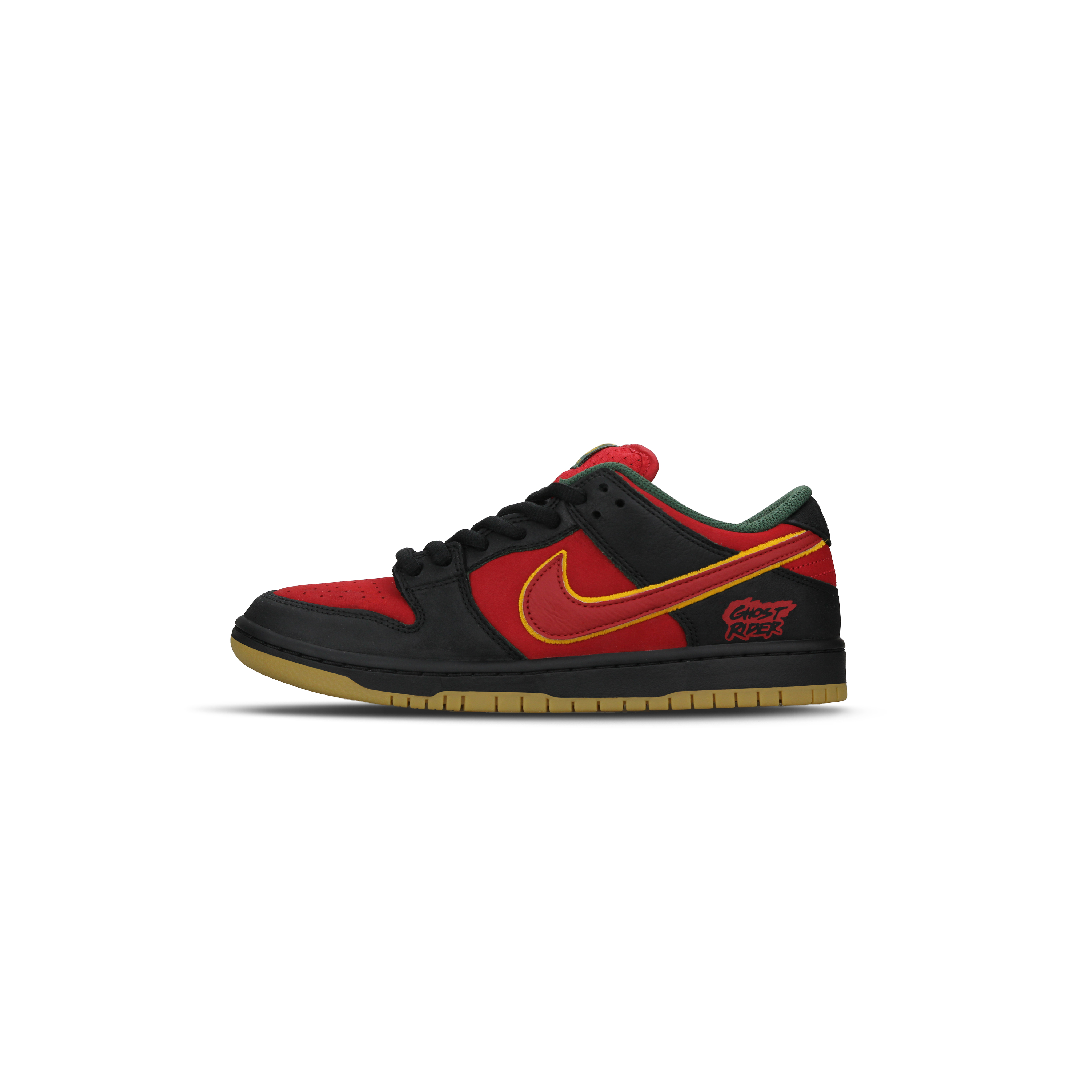 

Nike Кроссовки для скейтбординга Dunk SB Shock Absorbers Low Top, мужские, черно-красные