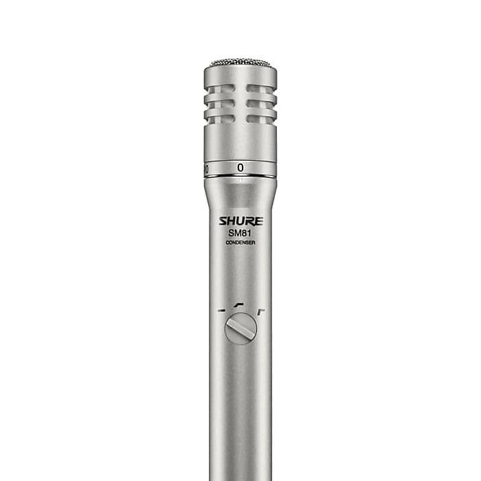 

Микрофон Shure SM81 Small Diaphragm Cardioid Condenser Microphone