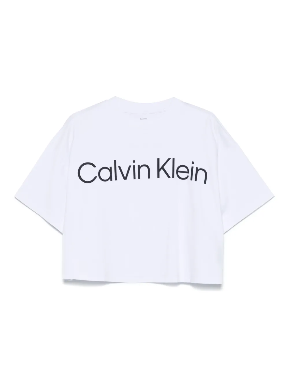 

Футболка с логотипом Calvin Klein, белый