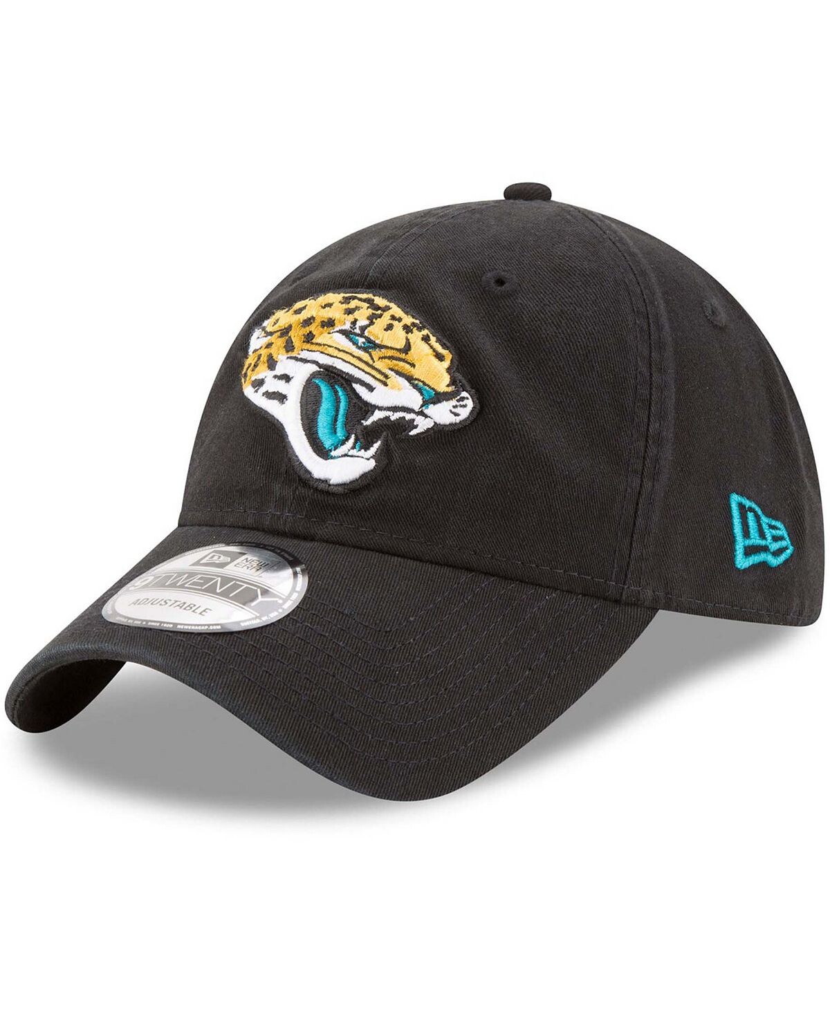 

Мужская черная регулируемая кепка Jacksonville Jaguars Core Classic 9Twenty New Era