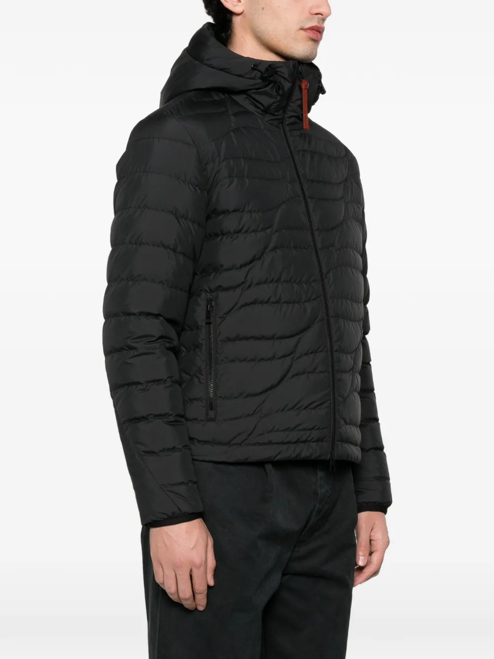 Куртка с нашивкой-логотипом Moncler, черный — фото 3