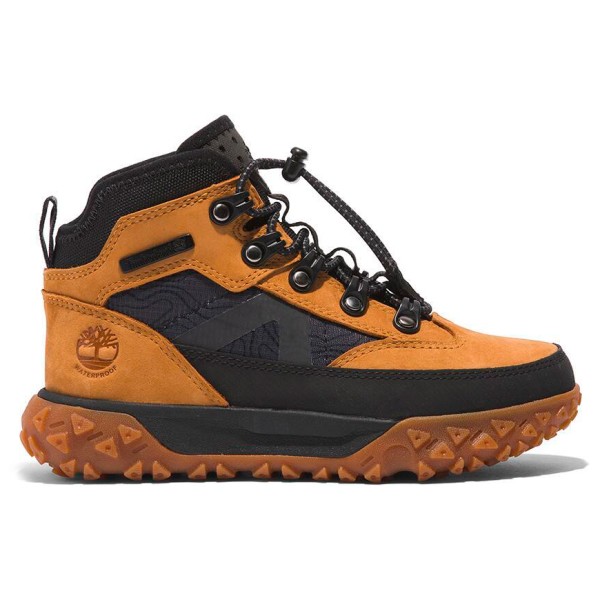 

Детские ботинки Greenstride Motion 6 Mid Bungee Wp - обувь для отдыха Timberland, Wheat