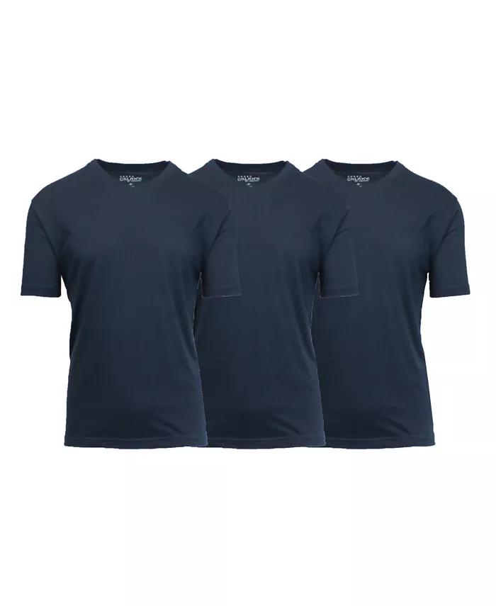 

Мужская футболка с V-образным вырезом, упаковка 3 шт Galaxy By Harvic, синий