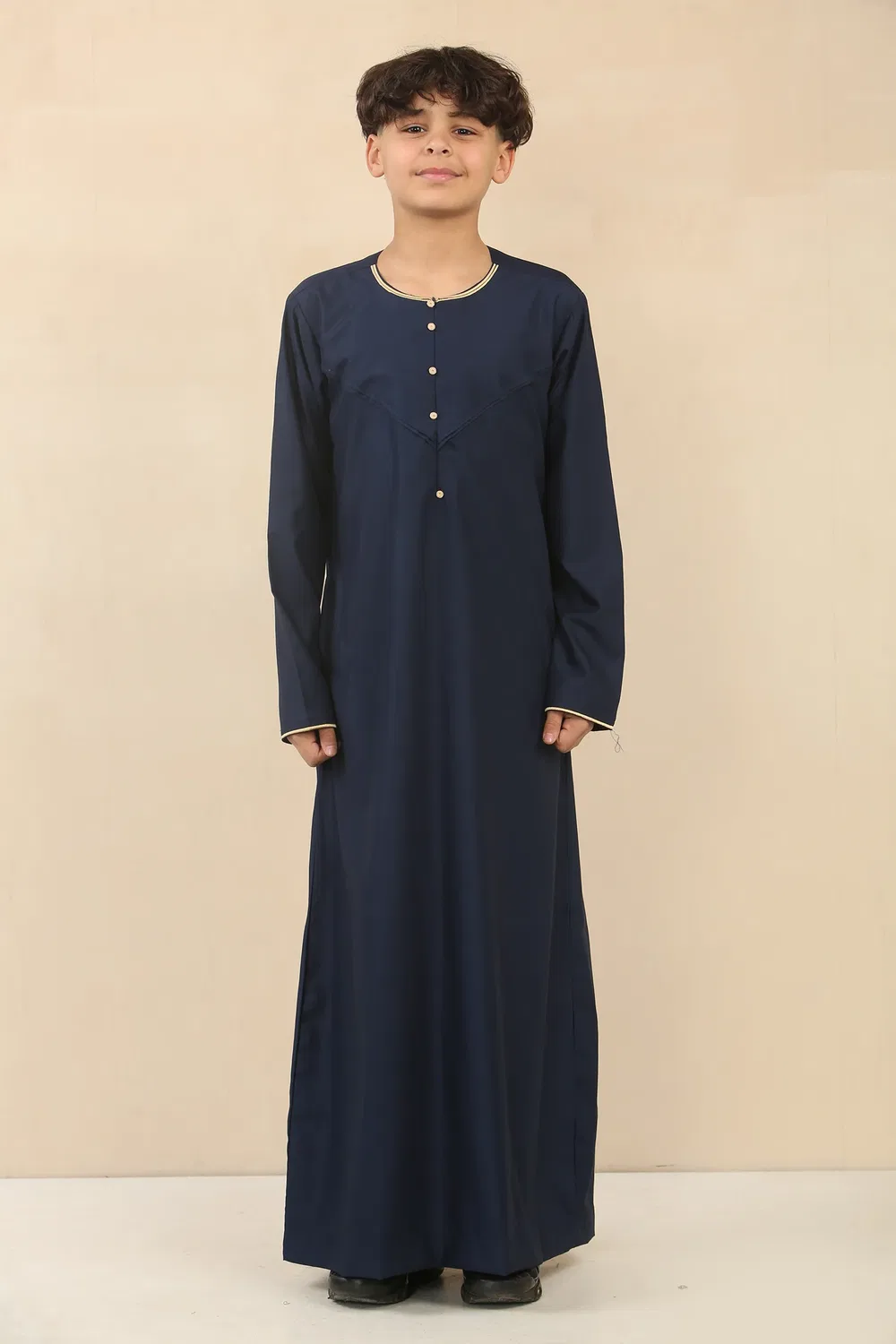 Arabic Thobes Детский синий халат Jubba Omani Eid Thobe для мальчиков из Саудовской Аравии