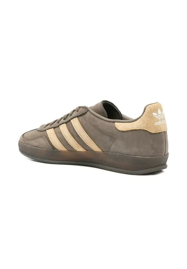 Низкие кроссовки gazelle для помещений цвета карбон Adidas Originals, Light Brown — фото 4
