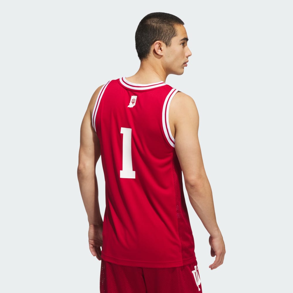 Джерси Adidas Indiana Hoosiers Away Swingman Jersey, цвет Team Victory Red — фото 2