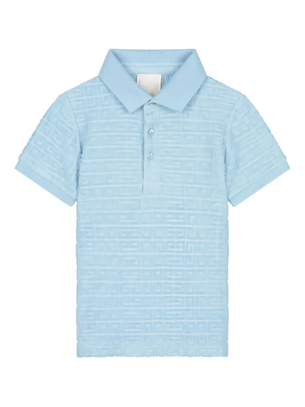 

Рубашка поло с логотипом 4G Givenchy Kids, синий