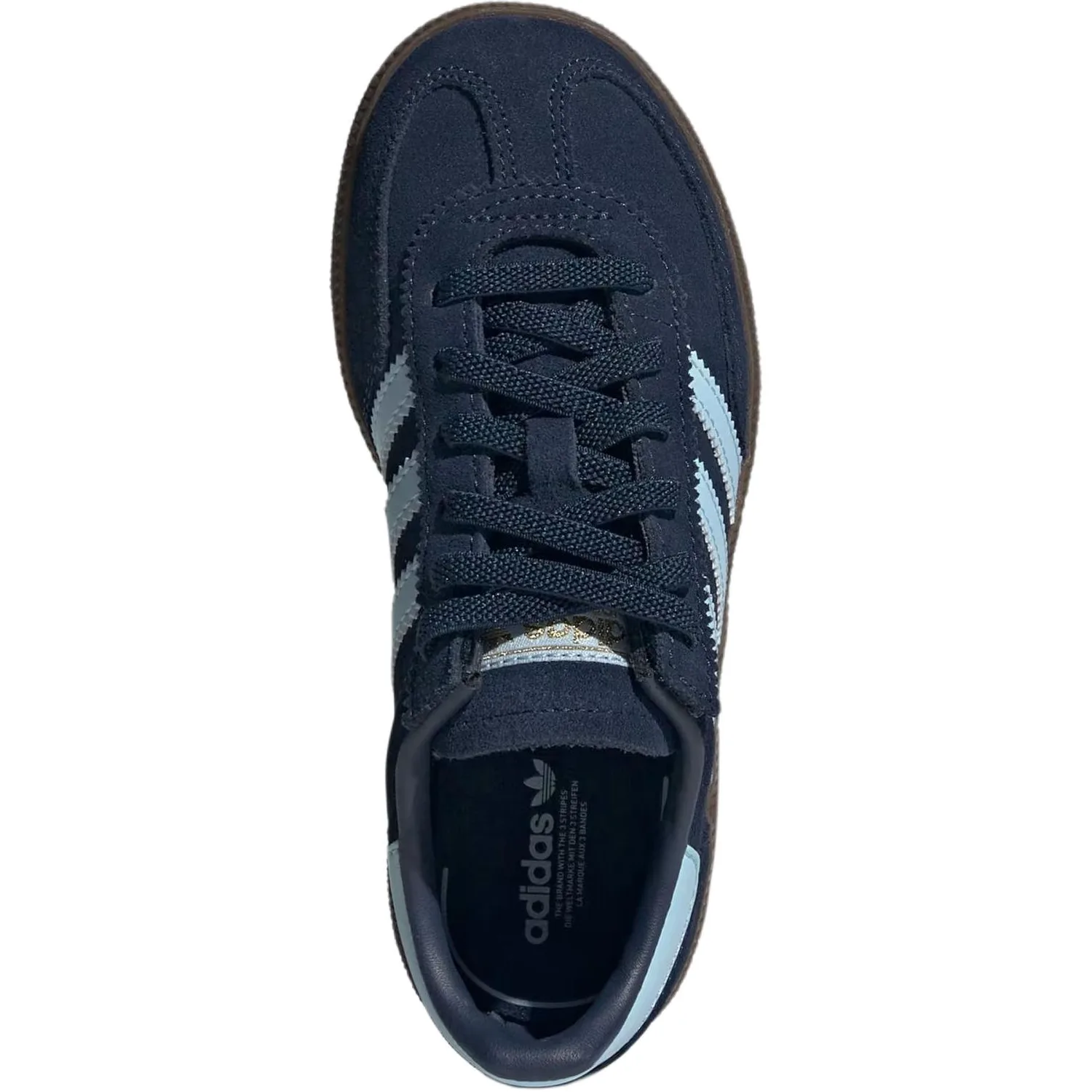 Adidas Originals HANDBALL SPEZIAL Classic And Versatile Low top детские скейтборд кроссовки Blue — фото 4
