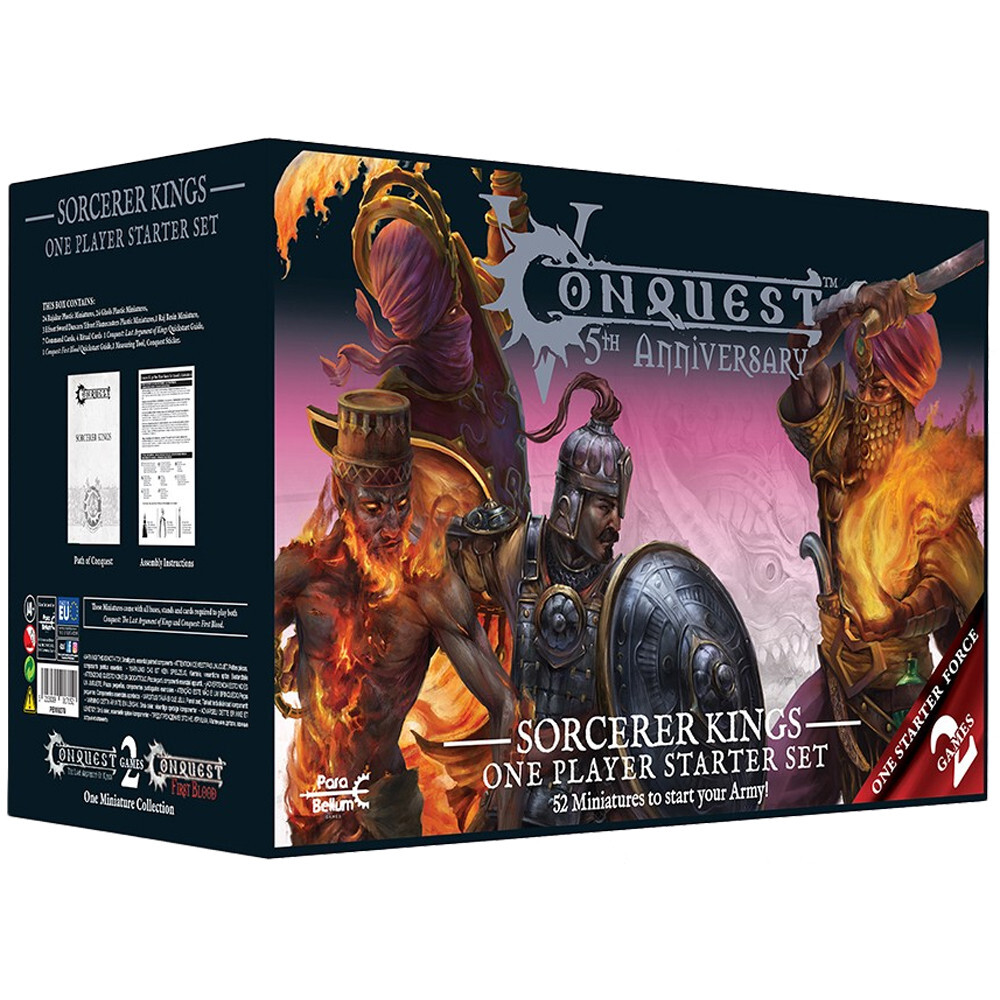 

Миниатюра Para Bellum Wargames Conquest: Sorcerer Kings - 5th Anniversary Supercharged Starter Set