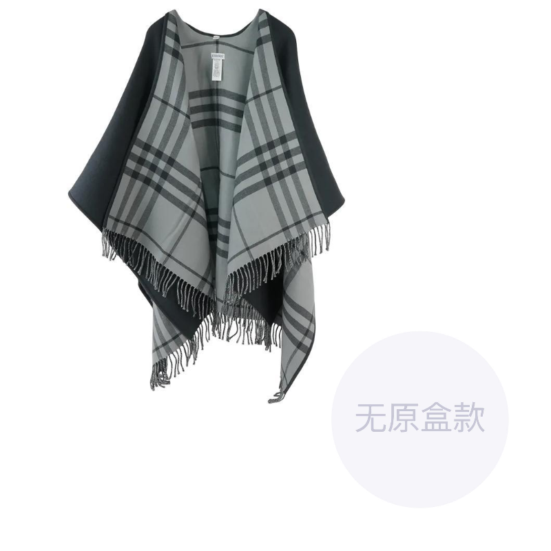 

Burberry Серый женский шерстяной платок, Gray