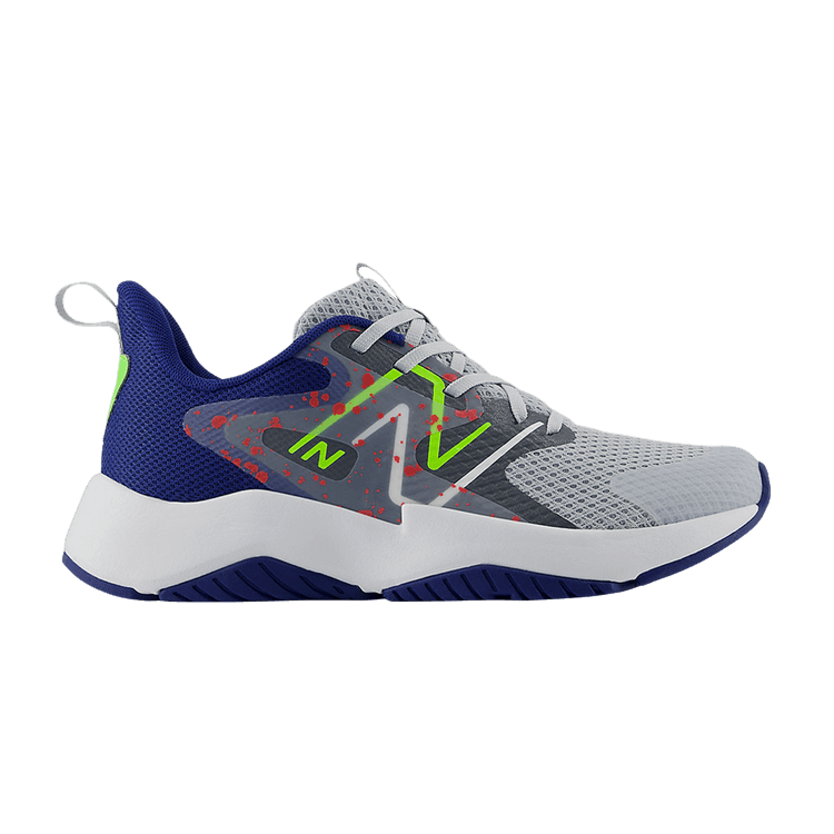 

Кроссовки New Balance Rave Run v2 Big Kid 'Paint Splatter Pack - Granite Inkwell Green', серый