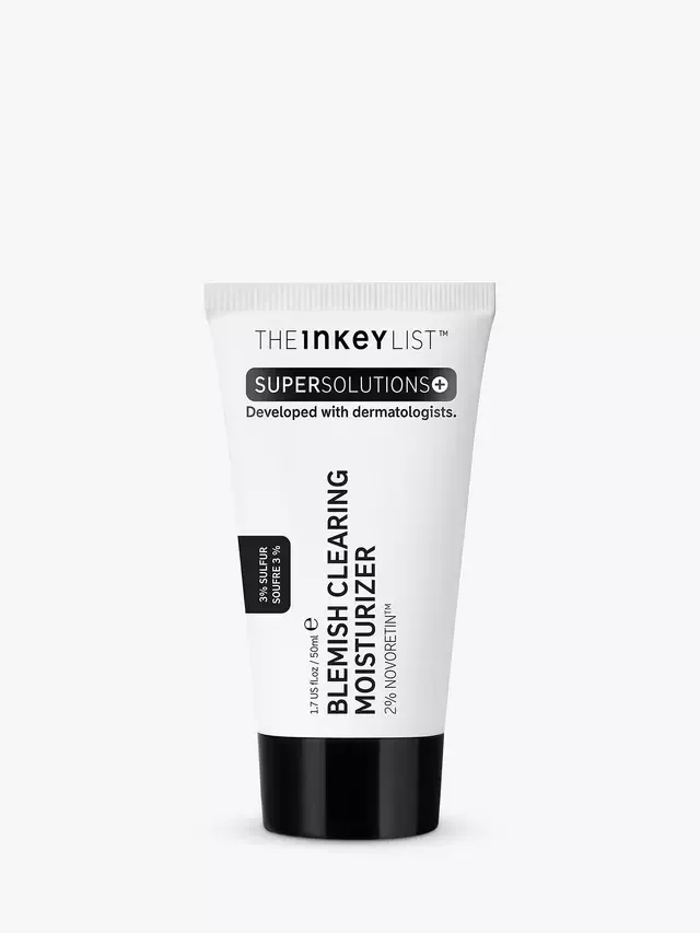 Крем для лица The INKEY List — Увлажняющий Super Solutions для очищения кожи от прыщей, % NovoRetin, 50 мл