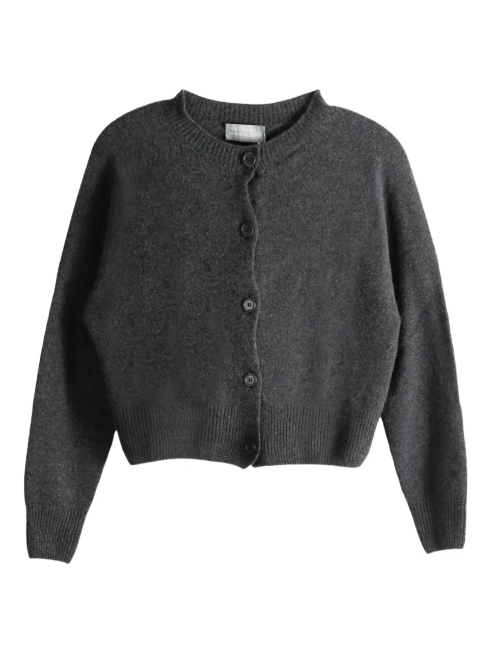 

Кардиган с круглым вырезом Margaret Howell, серый