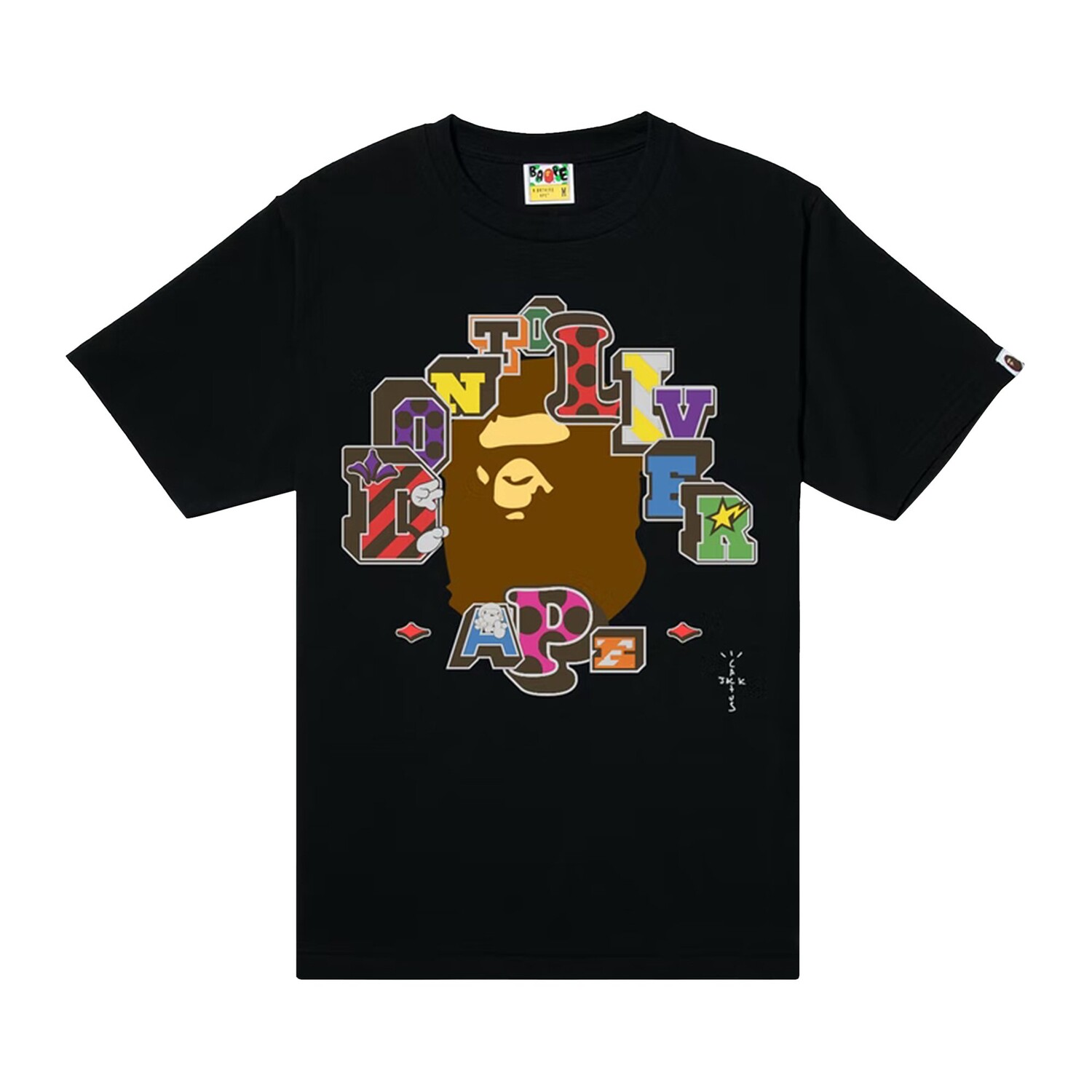 

Футболка BAPE x Cactus Jack x Don Toliver III Черная