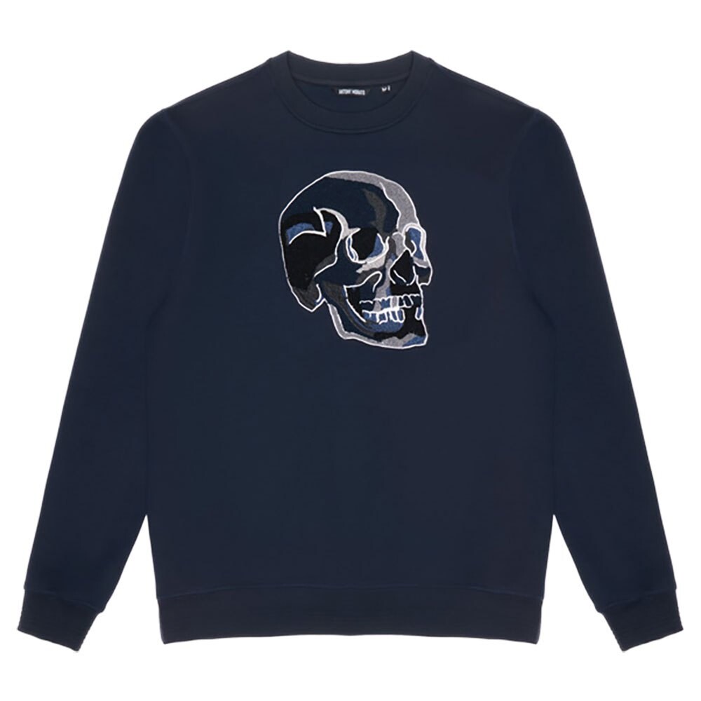 

Толстовка Antony Morato MMFL00876-FA150185, синий, Черный, Толстовка Antony Morato MMFL00876-FA150185, синий