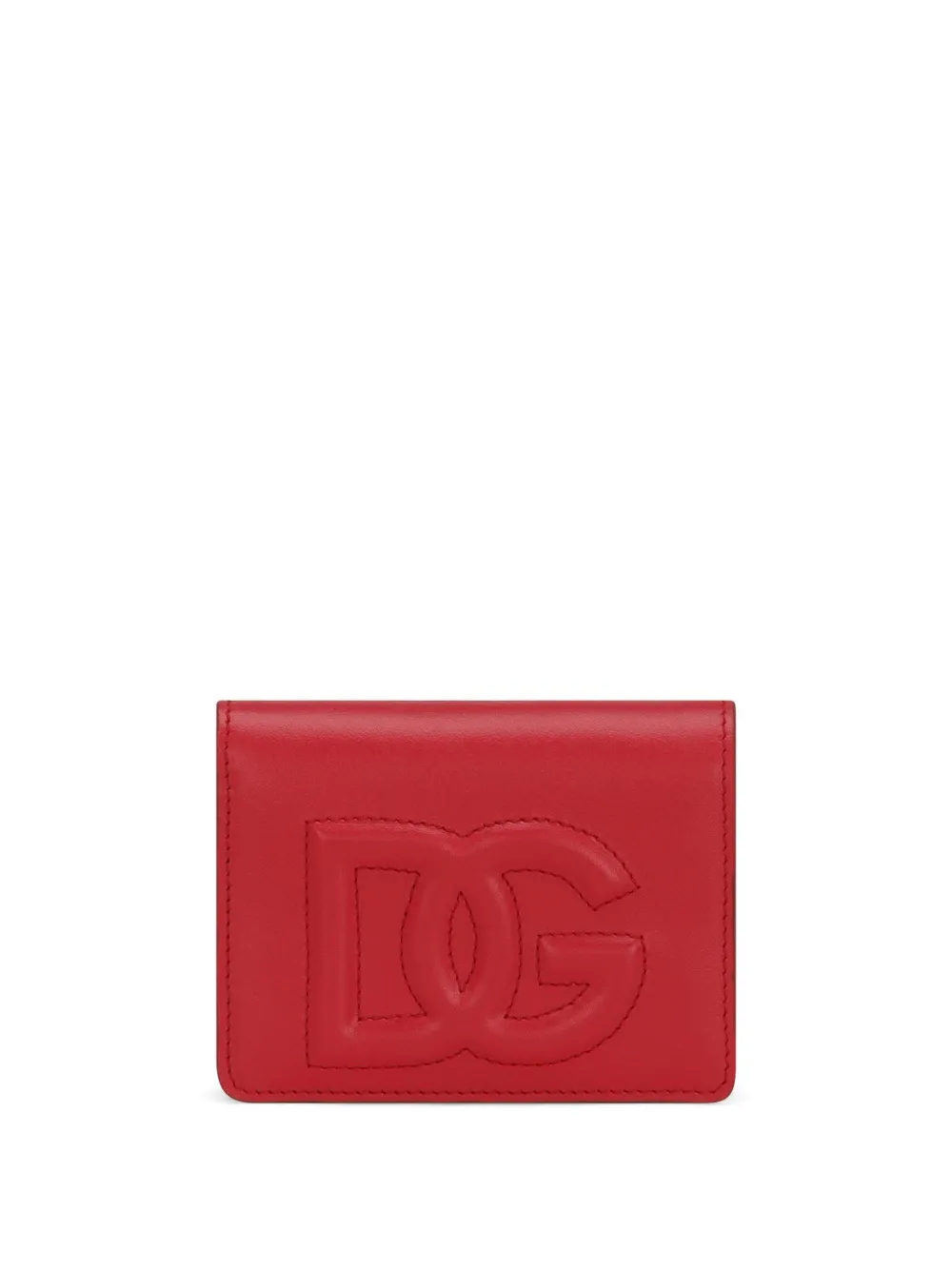 

Кошелек с логотипом DG DOLCE & GABBANA, красный