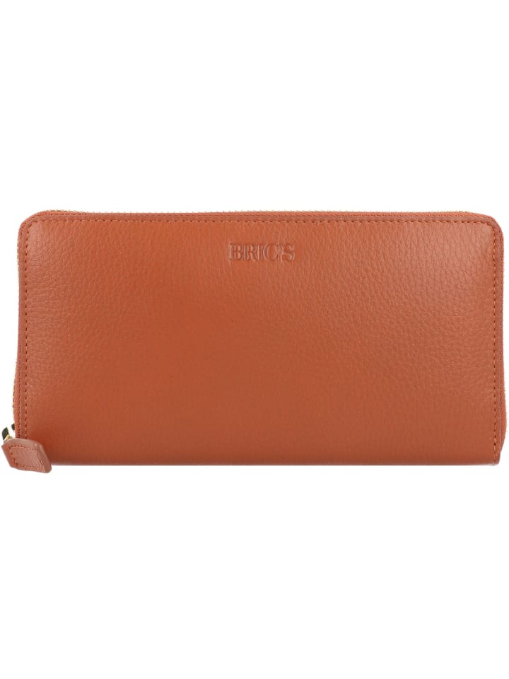

Кошелек BRIC`s Marmolada Geldbörse RFID Leder 18,5 cm, цвет tabacco