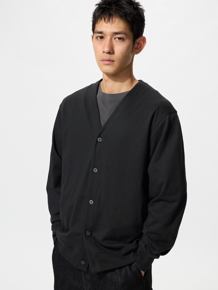 

Кардиган airism из хлопка Uniqlo, черный