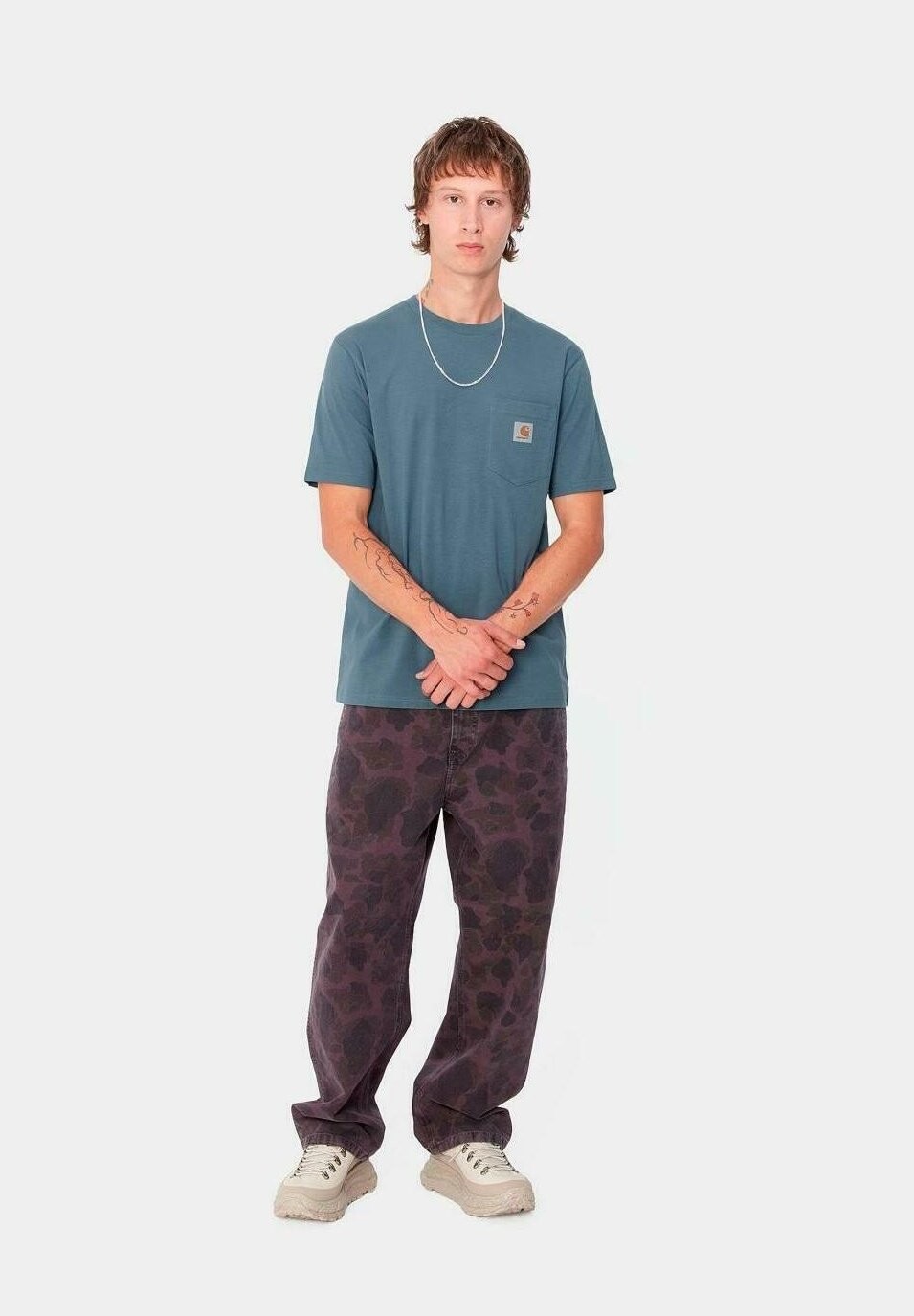 

Базовая футболка Carhartt WIP, синий