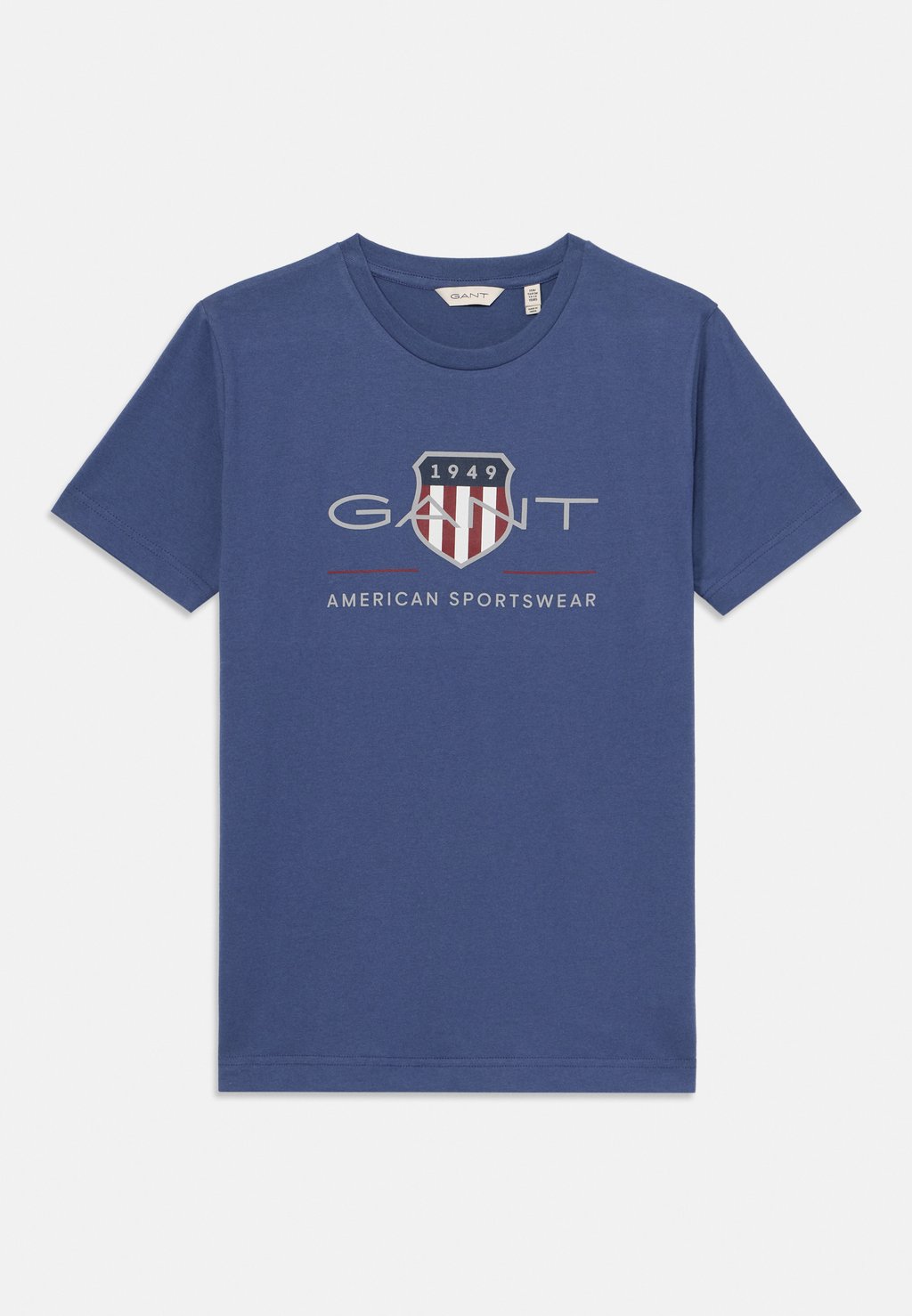 

Футболка с принтом ARCHIVE SHIELD UNISEX GANT, синий