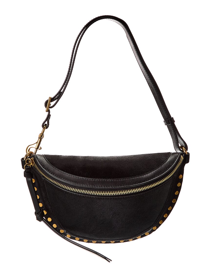 

Поясная сумка Isabel Marant Skano Haircalf, черный