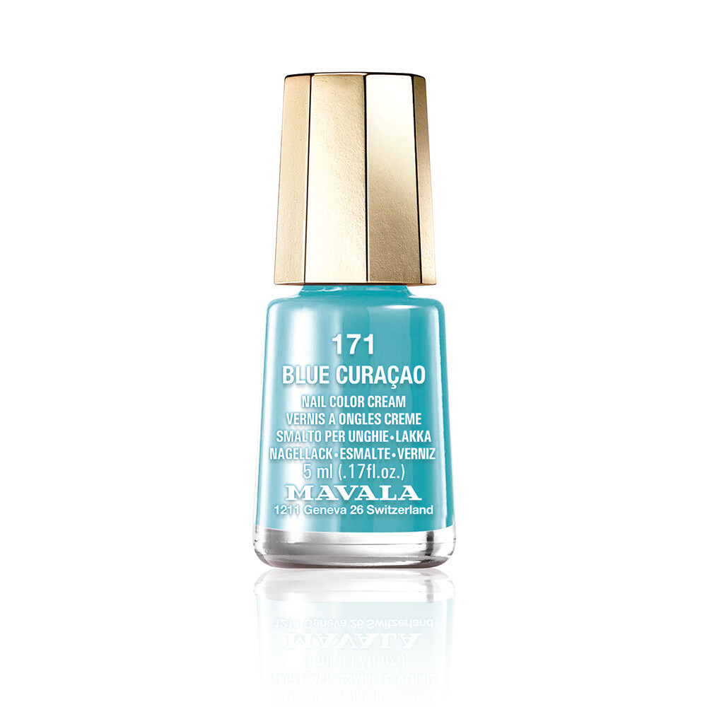 

Лак для ногтей Nail color Mavala, 5 мл, 171-blue curaçao