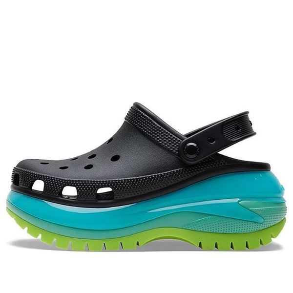 Сандалии mega crush clogs 'black multi' Crocs, черный