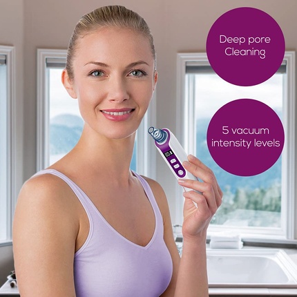 Электрический очиститель пор FC 41 Pore Cleanser для глубокого очищения и сменный набор насадок для щетки FC 45 для использования с щеткой для лица FC 45 Beurer — фото 3
