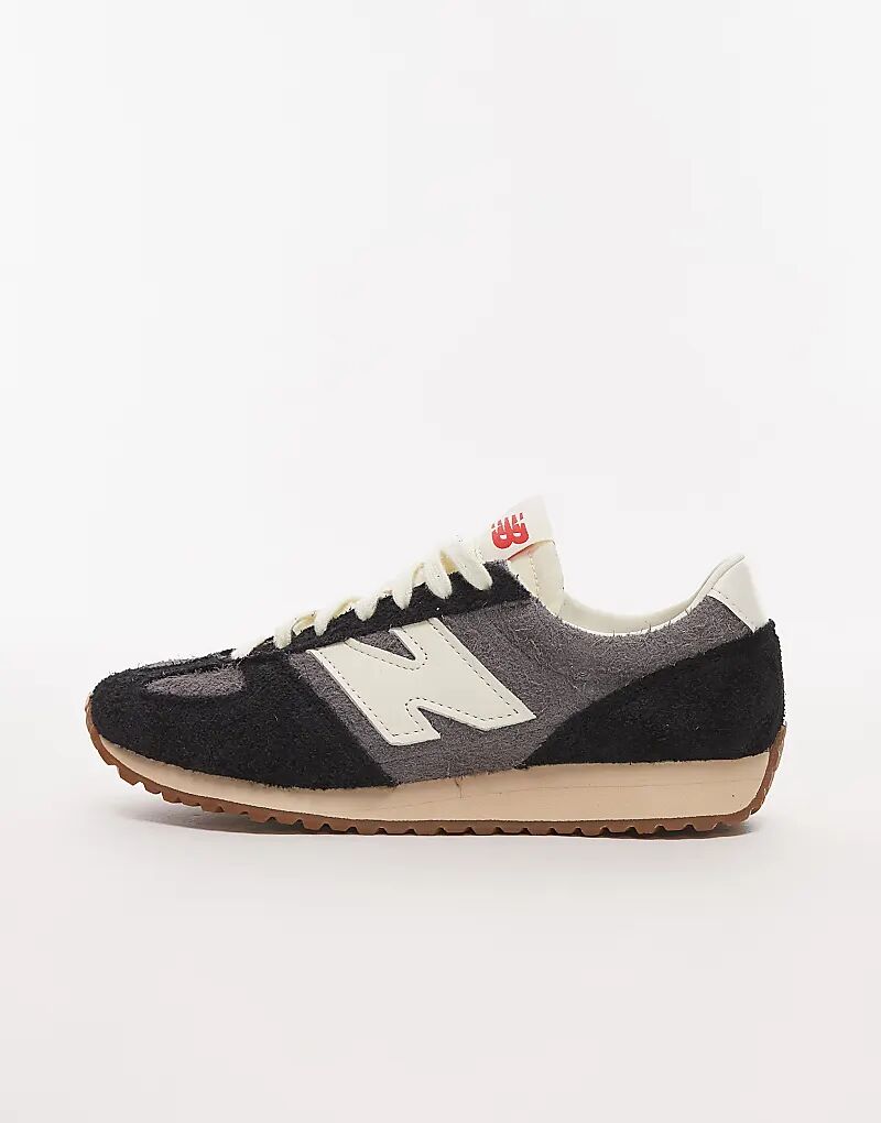 Кроссовки унисекс New Balance 471 черного и бежевого цветов — фото 2