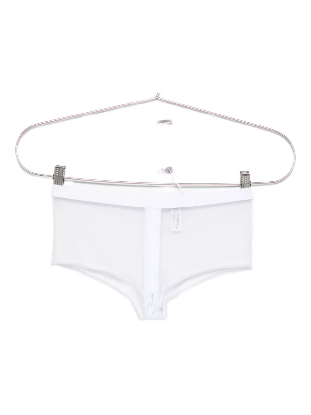 

Maison Close Pure Tentation открывающиеся шорты, белый