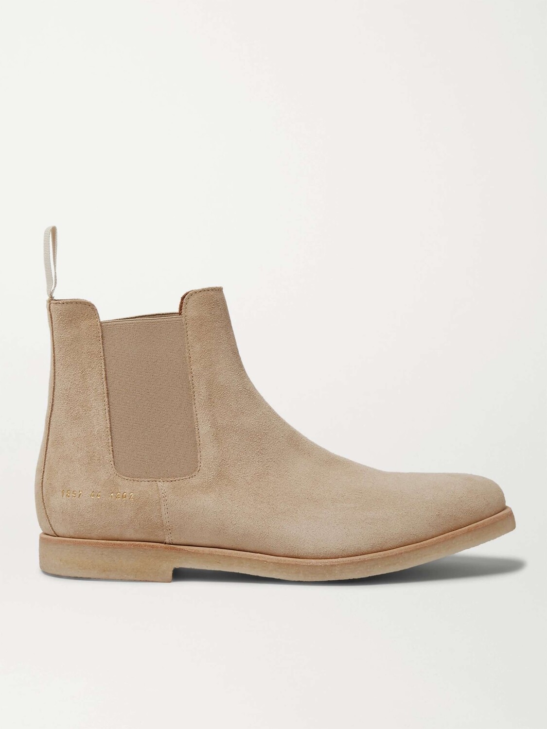 

Замшевые ботинки челси COMMON PROJECTS, песочный