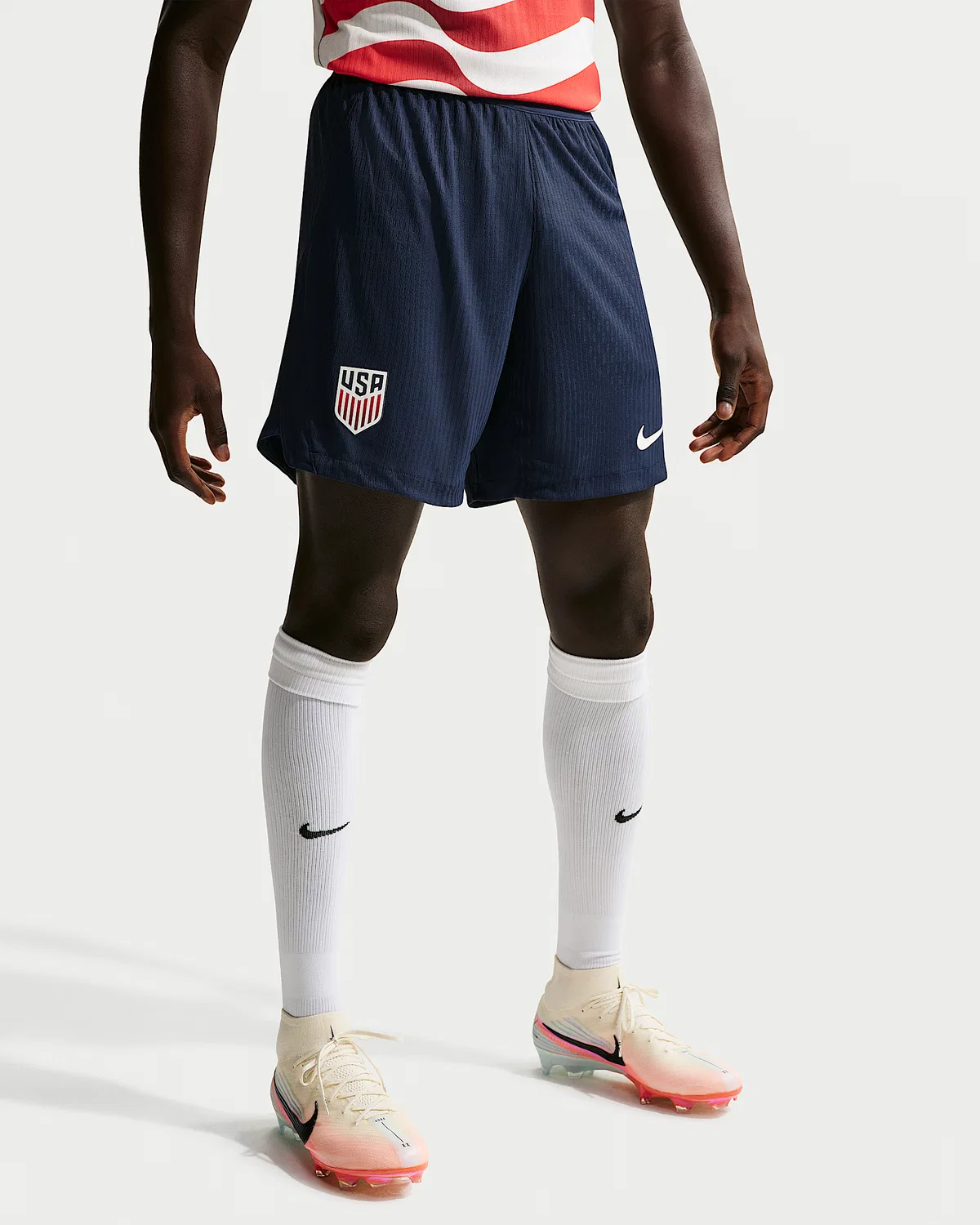 Мужские шорты Nike Aero-FIT Soccer Authentic USMNT 2026 Match Home, Midnight Navy/Sail — фото 2