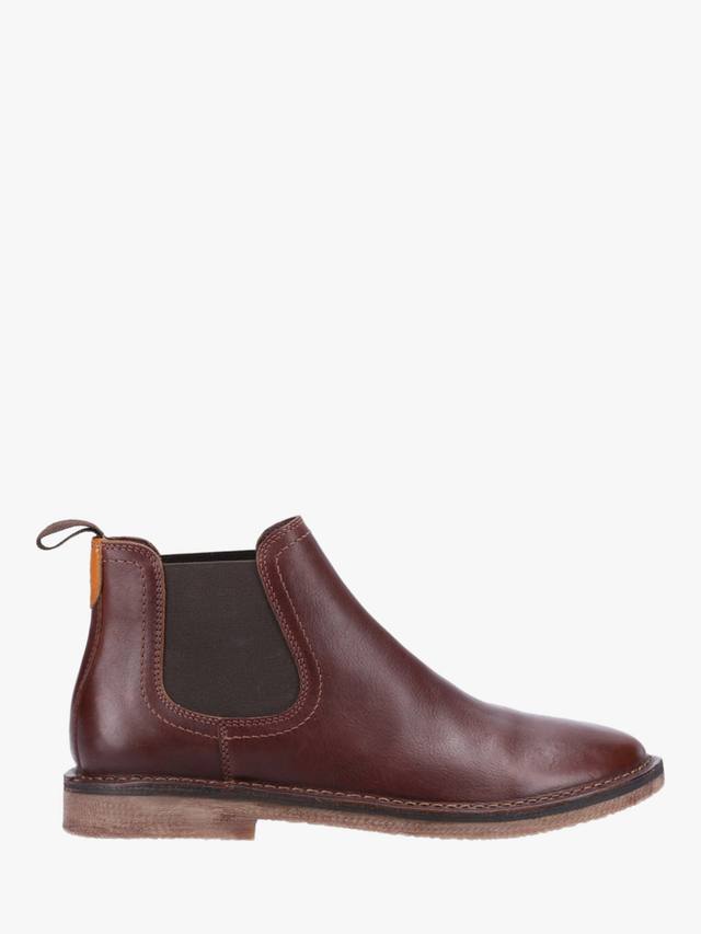 

Ботинки челси из кожи шона Hush Puppies, коричневый