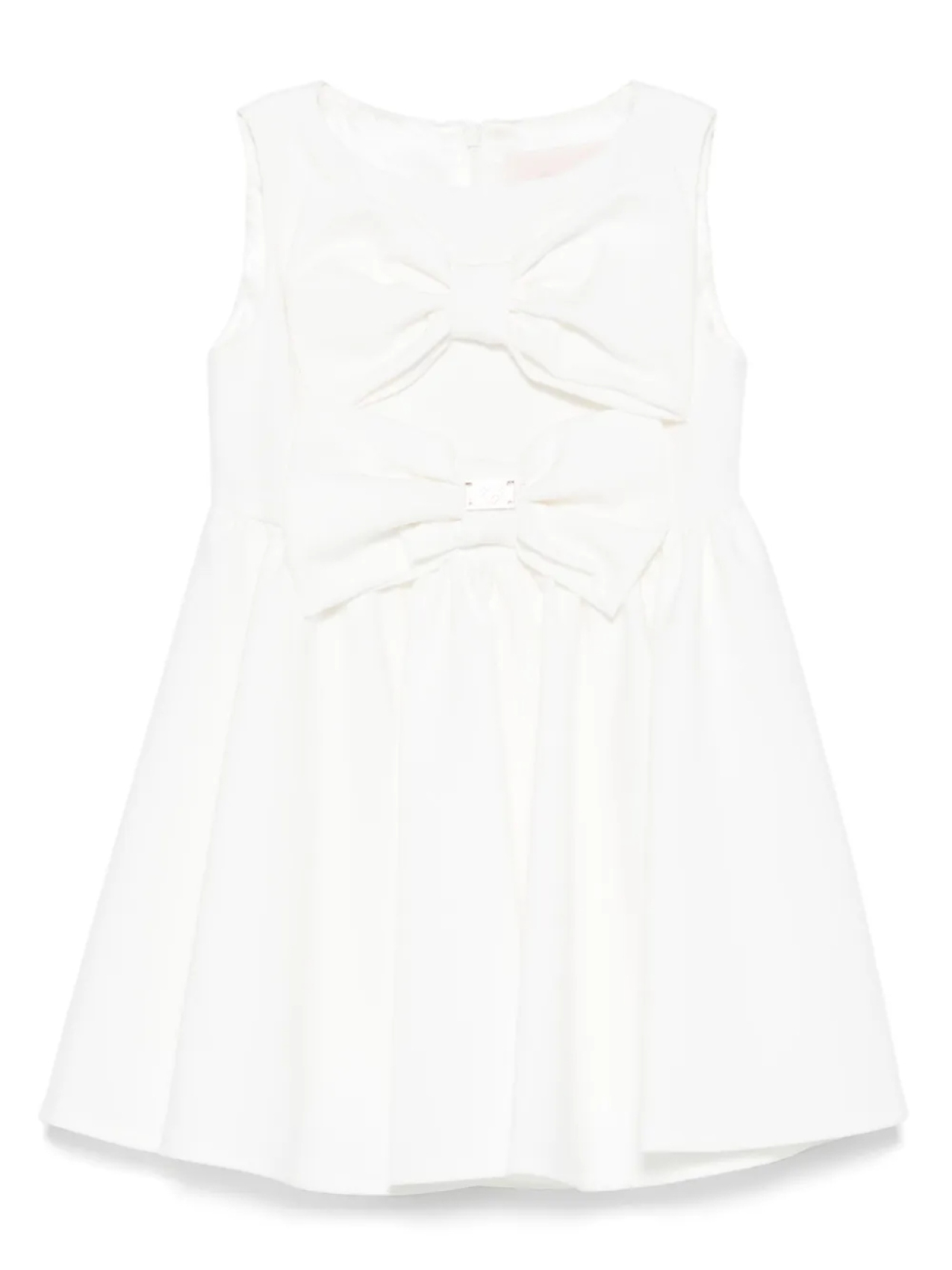 

Платье Miss Blumarine с бантом, белый