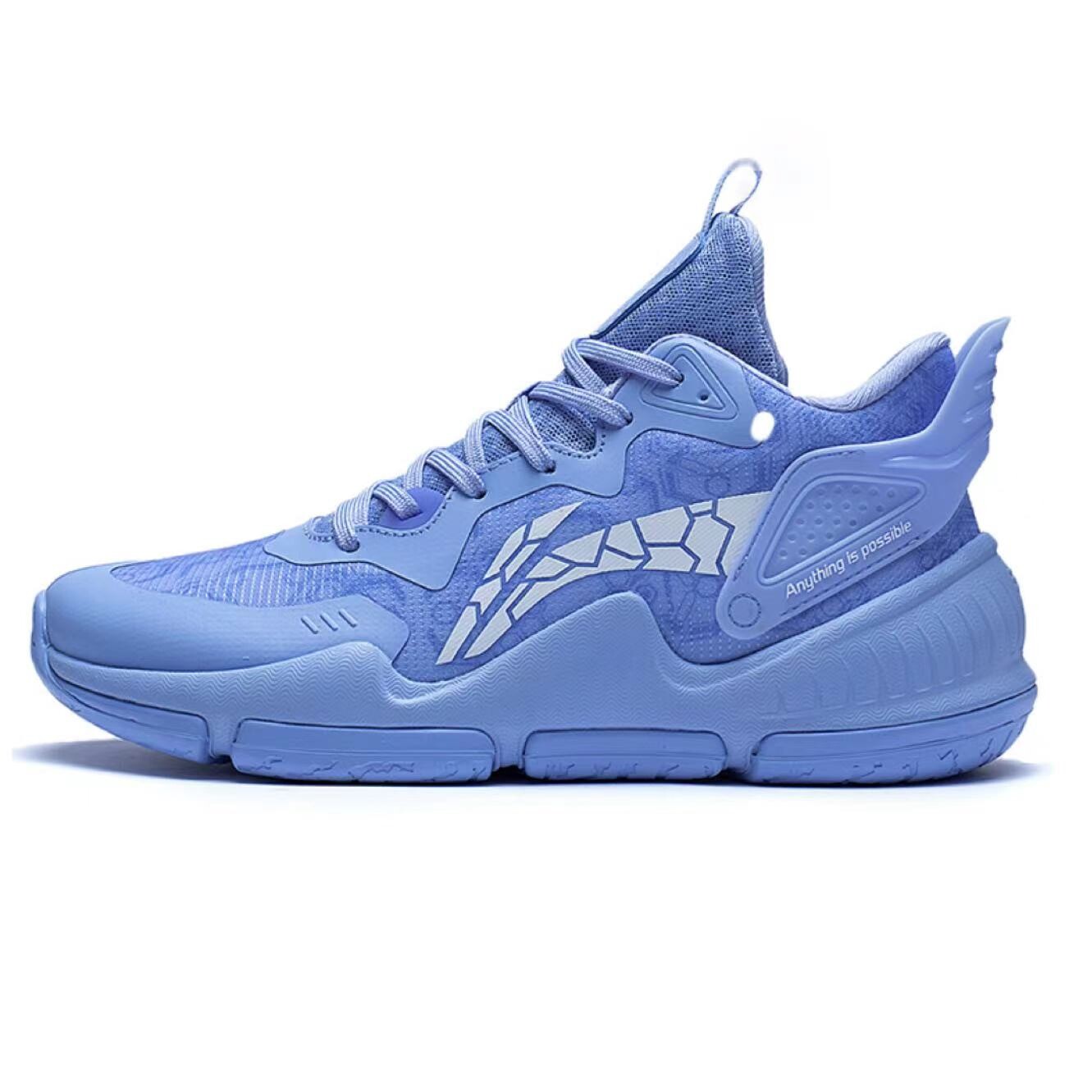 

Баскетбольные детские баскетбольные кроссовки GS Mid-top Cyan Blue Lining Young, голубой
