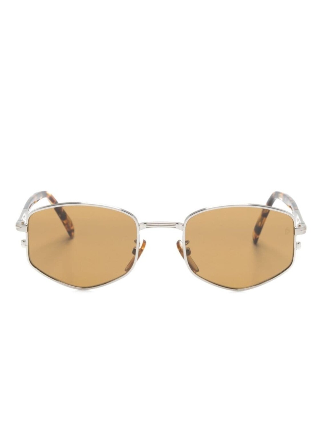

Солнцезащитные очки 1129/S в геометричной оправе Eyewear by David Beckham, серебристый