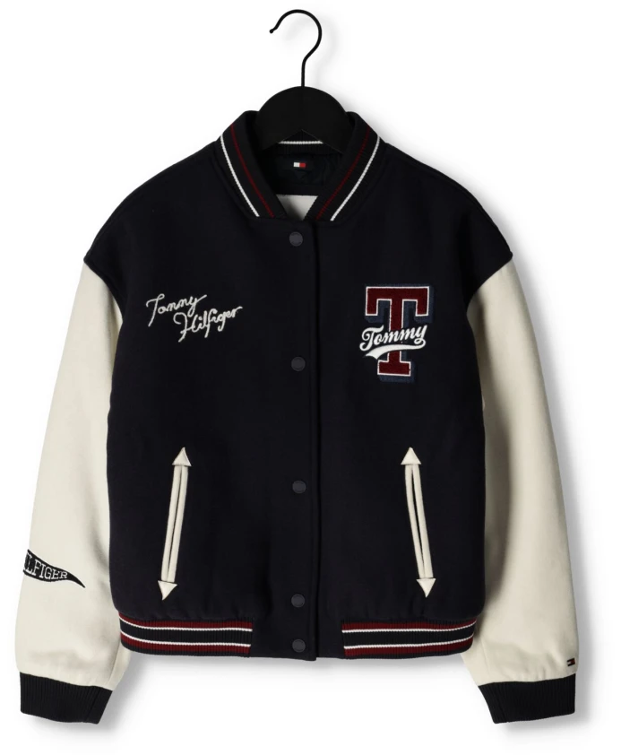 

Бомбер Badge Tommy Hilfiger, мультиколор